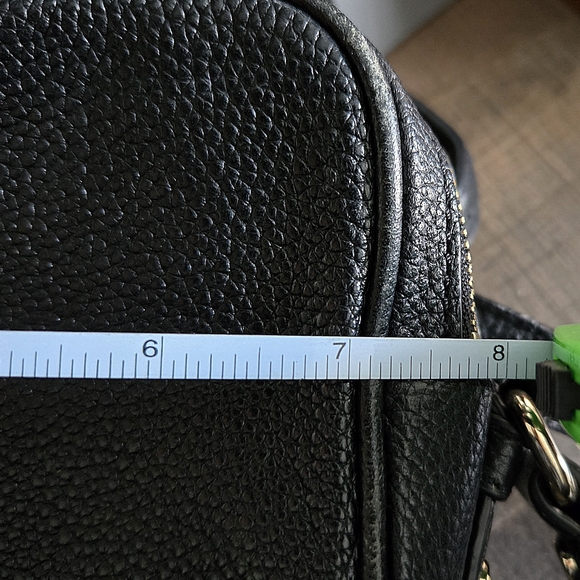 Kate Spade Black Leather Zip Pouch - Picture 3 of 10